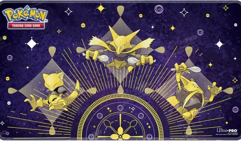 Abra Evolutions Stitched Playmat