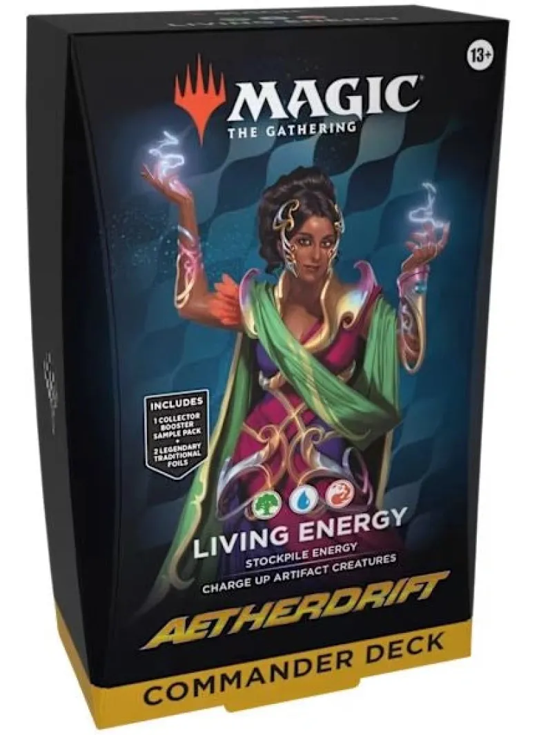 Aetherdrift Commander Deck - Living Energy