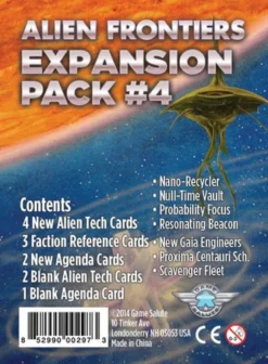 Alien Frontiers: Expansion Pack #4