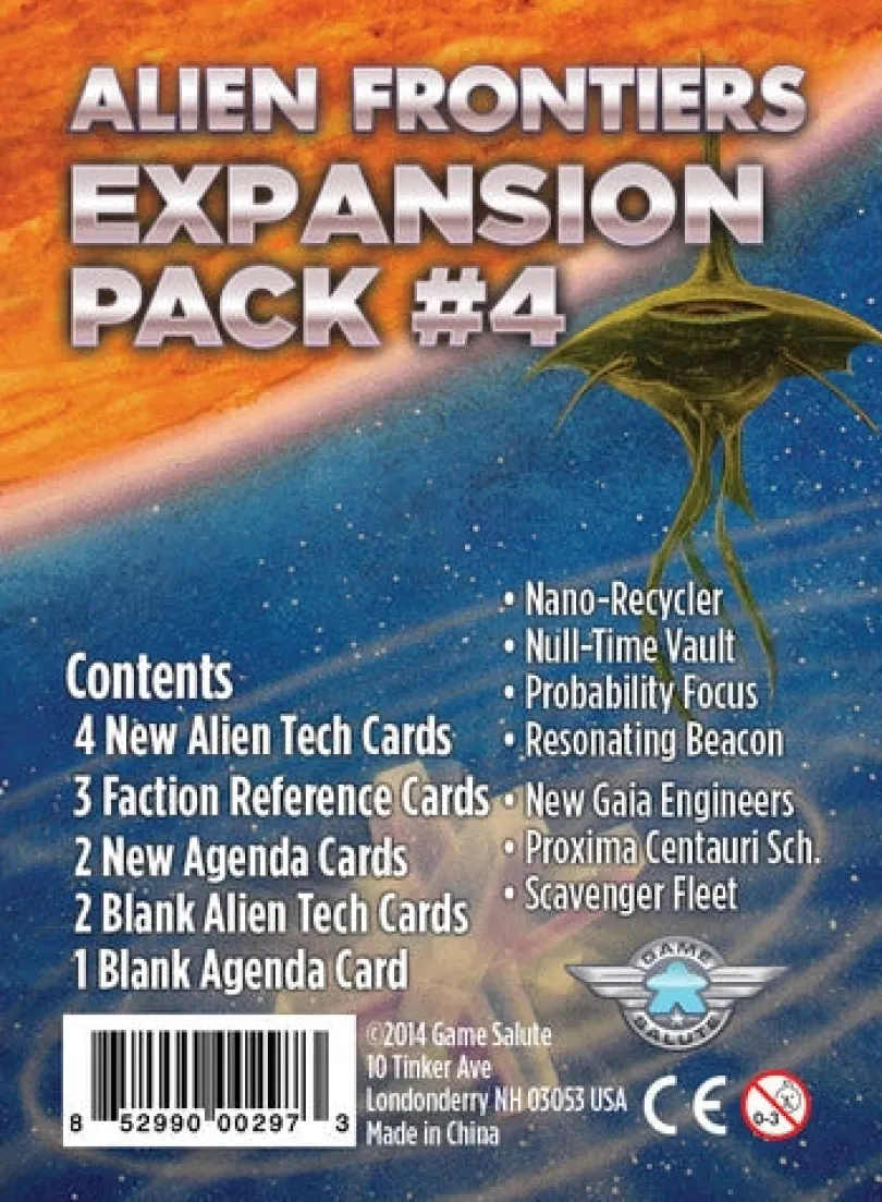 Alien Frontiers: Expansion Pack #4
