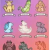 Alignment Dragons Sticker Set