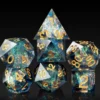A Role Playing Dice Set - Blue Diamond