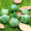 A Role Playing Dice Set: Green Jade