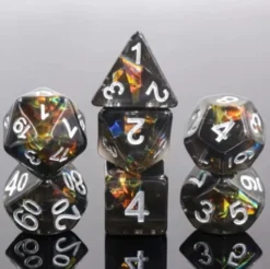 A Role Playing Dice Set Grey Frost
