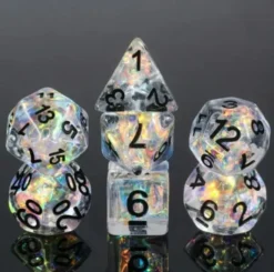 A Role Playing Dice Set Ice Queen