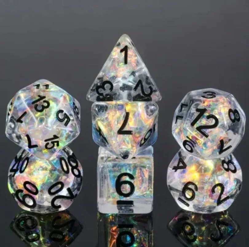 A Role Playing Dice Set Ice Queen