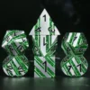 A Role Playing Dice Set Metallic - Borg