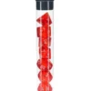 A Role Playing Dice Set Mini Transparent Red Storlek 10 Mm