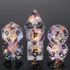 A Role Playing Dice Set: Moonlight Fantasy