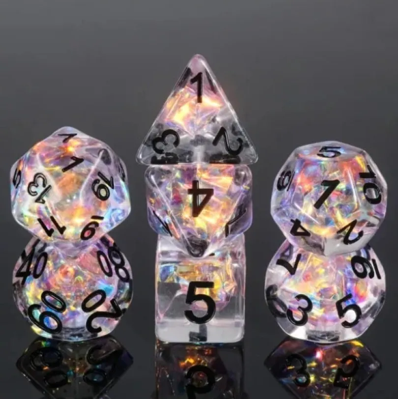 A Role Playing Dice Set: Moonlight Fantasy