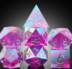 A Role Playing Dice Set - Rose Spectral