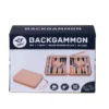 Backgammon 9'', beige zipper, beige/orange/black