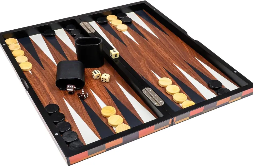 Backgammon Fourni, large, magnetic lock (1160)