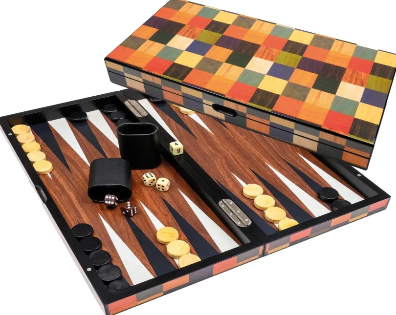 Backgammon Fourni, large, magnetic lock (1160)