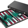 Backgammon Green Tournament Size, Synthetic Leather (1715)