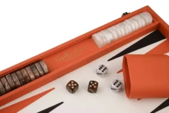 Backgammon orange 15''