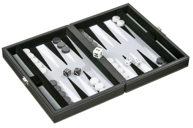 Backgammon Tinos Magnetic Grey 1712 Philos