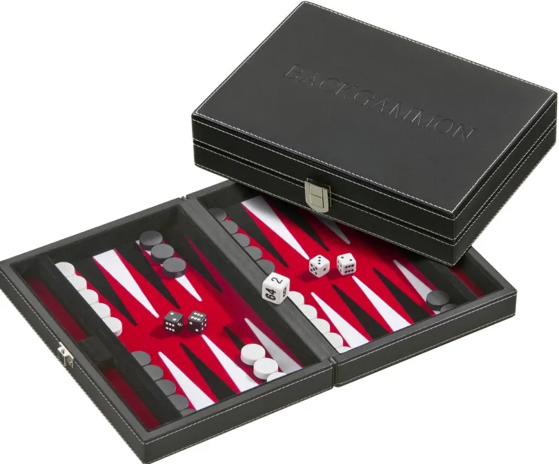 Backgammon Tinos Magnetic Red 1711 Philos