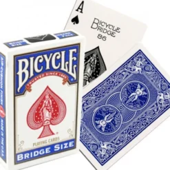 Bicycle Bridge Size Playing Cards (Red or blue deck)