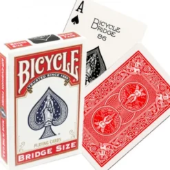 Bicycle Bridge Size Playing Cards (Red or blue deck)