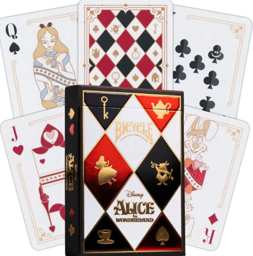 Bicycle Disney Alice in Wonderland Playing Cards