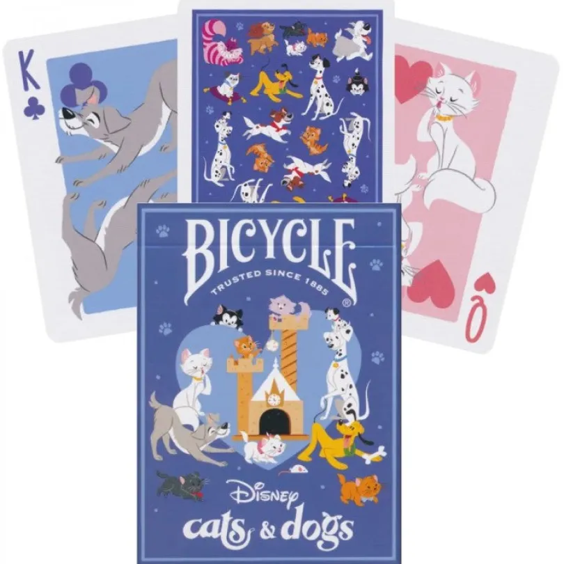 Bicycle Disney Cats and Dogs Playing Cards