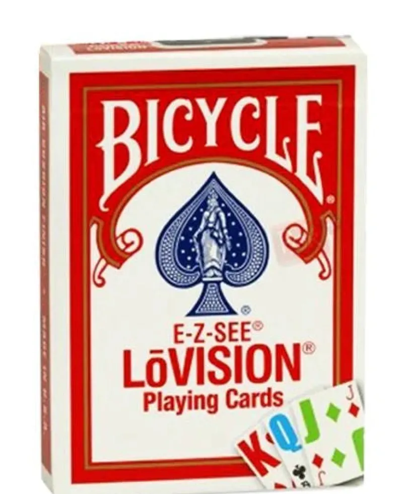 Bicycle E Z See Lovision Cards