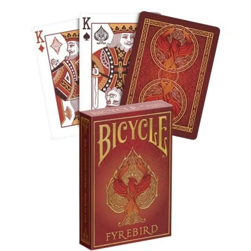 Bicycle Fyrebird cards