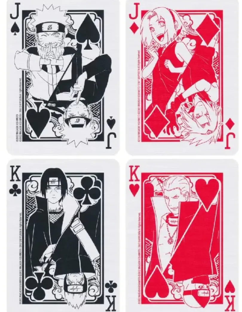 Bicycle Naruto Playing Card