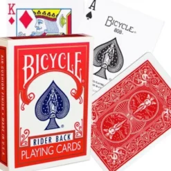 Bicycle 808 playing cards Red