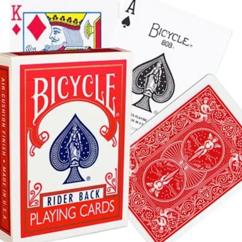 Bicycle 808 playing cards Red