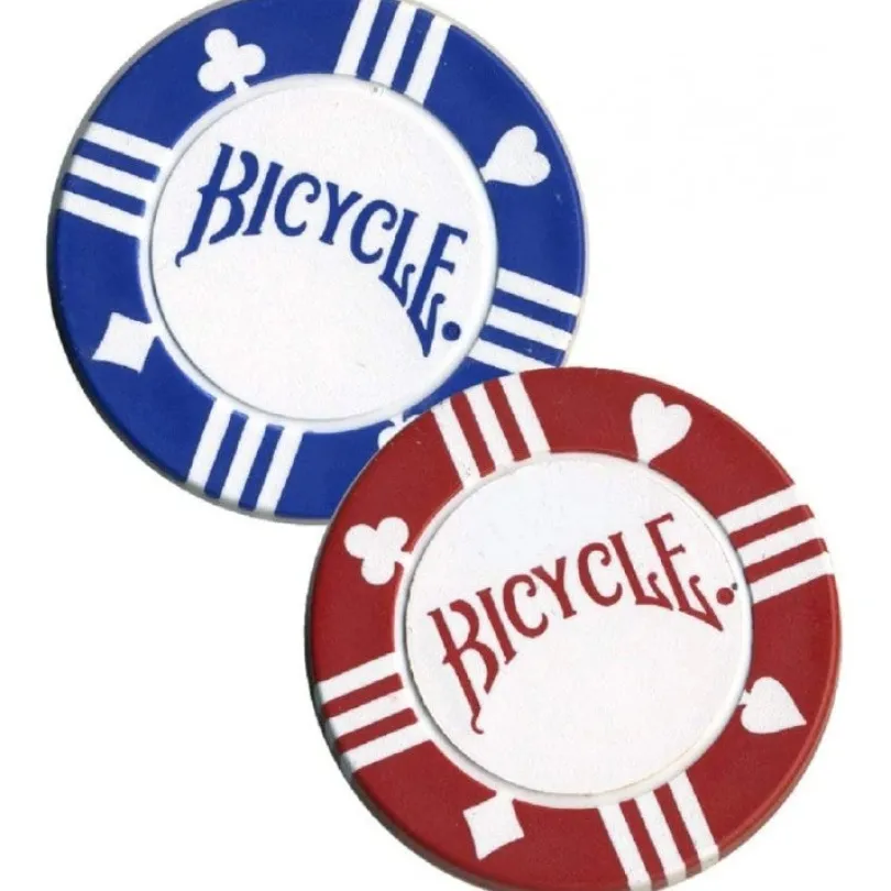 Bicycle 100 Poker Chip Set with Tray