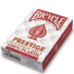 Bicycle Prestige Jumbo Poker Cards Red Or Blue 100 Plastic