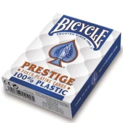 Bicycle Prestige Jumbo Poker Cards Red Or Blue 100 Plastic