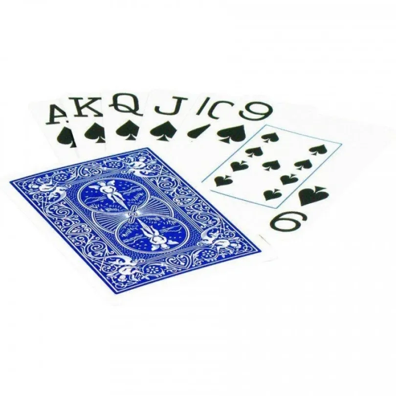 Bicycle Prestige Jumbo Poker Cards Red Or Blue 100 Plastic