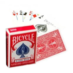 Bicycle Rider Back Mini cards deck (Red)