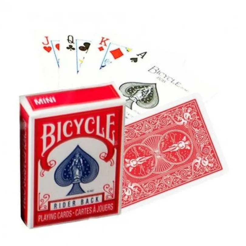 Bicycle Rider Back Mini cards deck (Red)
