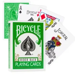 Bicycle Rider Back Playing Cards Green