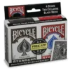 Bicycle Standard Playing Cards 4 Pack Black and red
