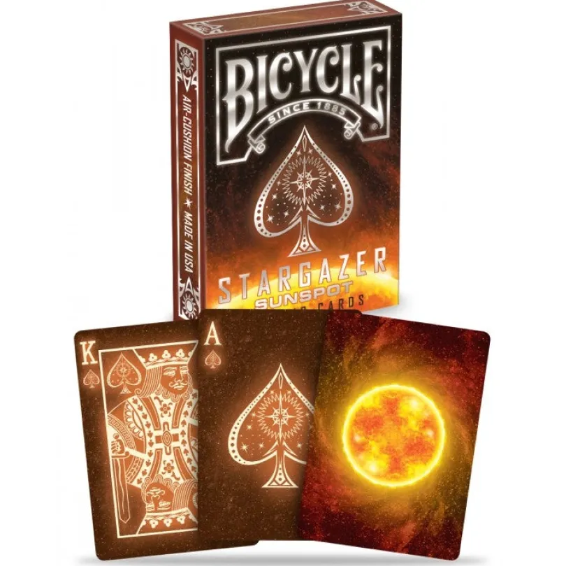 Bicycle Stargazer Sunspot playing cards