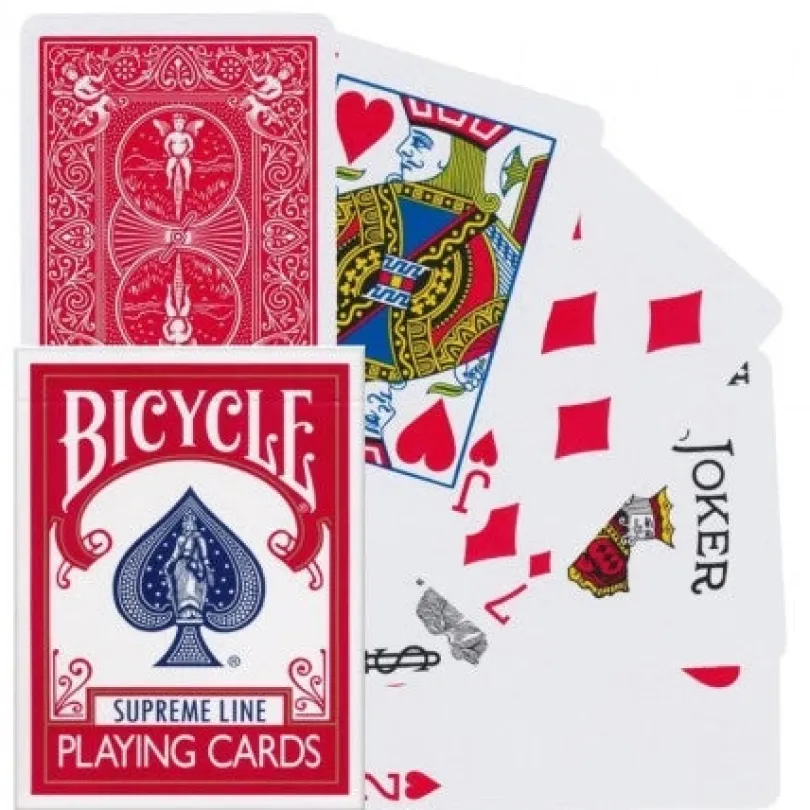 Bicycle Supreme Line Playing Cards Red
