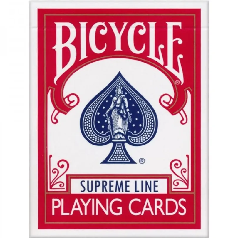 Bicycle Supreme Line Playing Cards Red