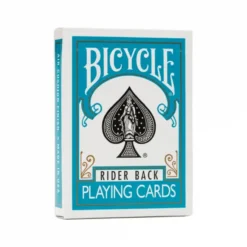 Bicycle Turquoise Rider Back playing cards