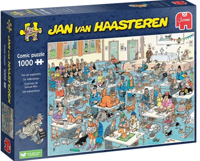 1000 Bitar Jan Van Haasteren Pussel Flera Motiv