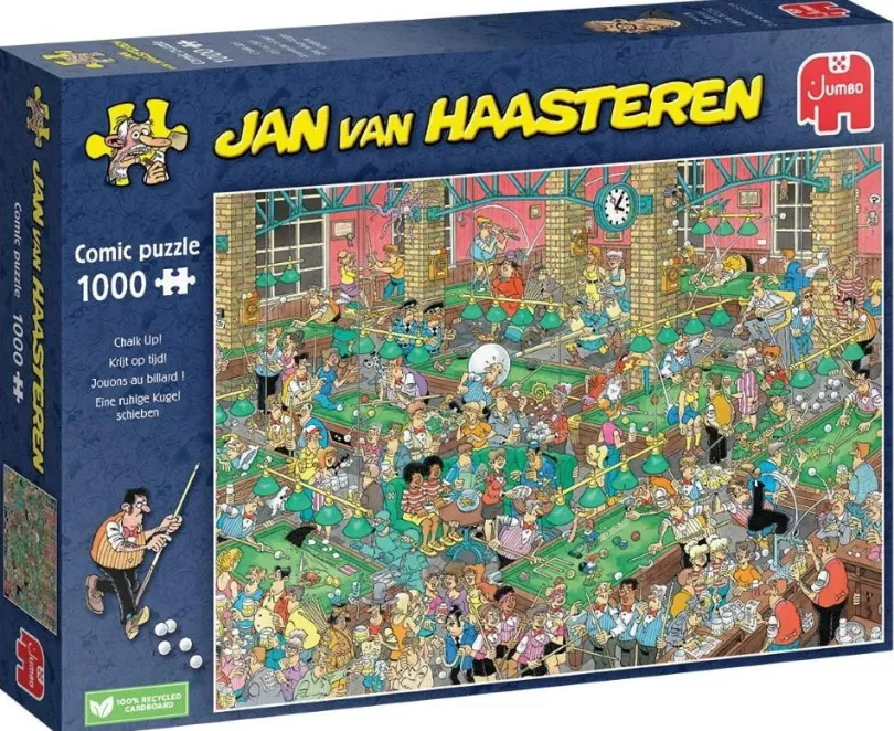 1000 Bitar Jan Van Haasteren Pussel Flera Motiv