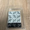 Black/White Positive/Negative D6 Dice 16 mm (12st)