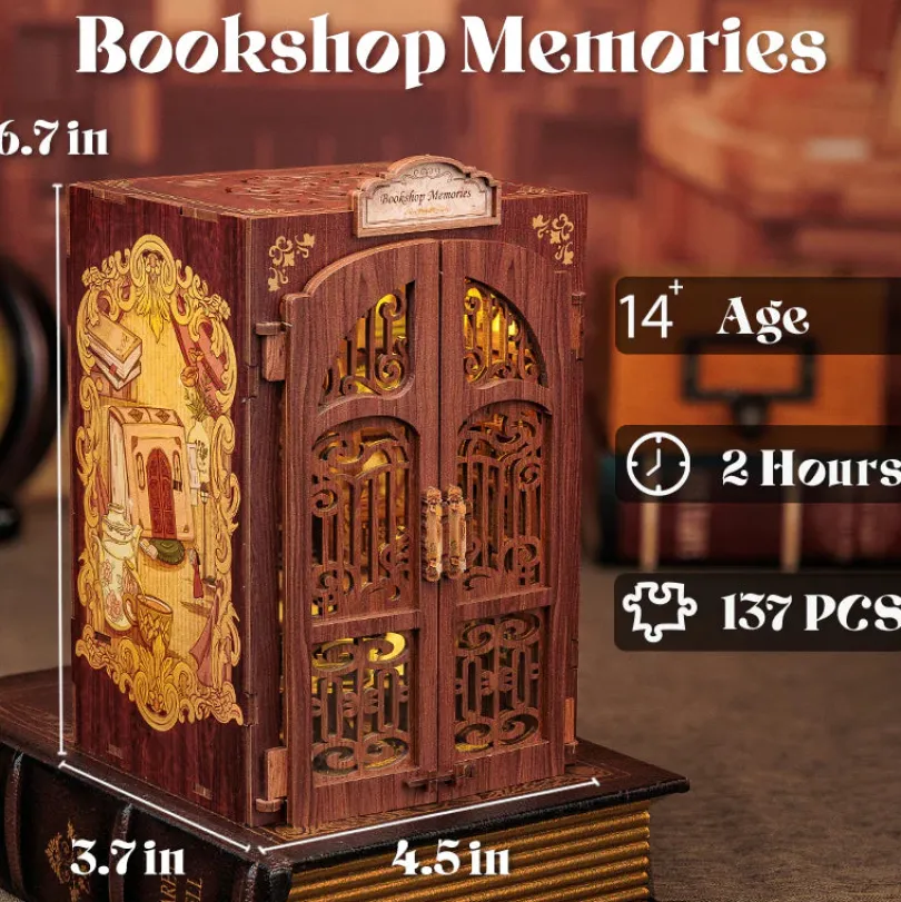Bookshop Memories - Book Nook Kit - CuteBee