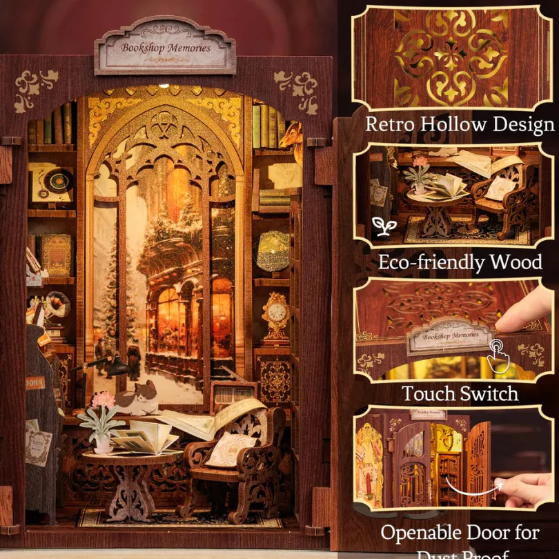 Bookshop Memories - Book Nook Kit - CuteBee