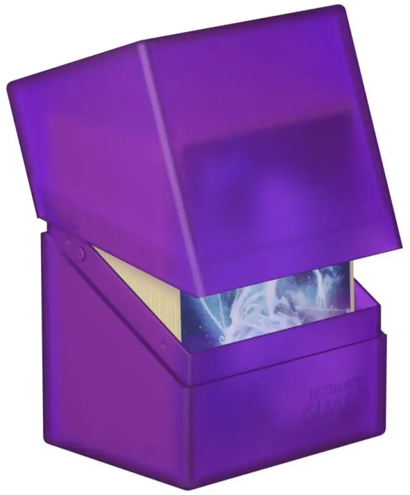 Boulder Deck Case 80 Standard Size Amethyst Ultimate Guard