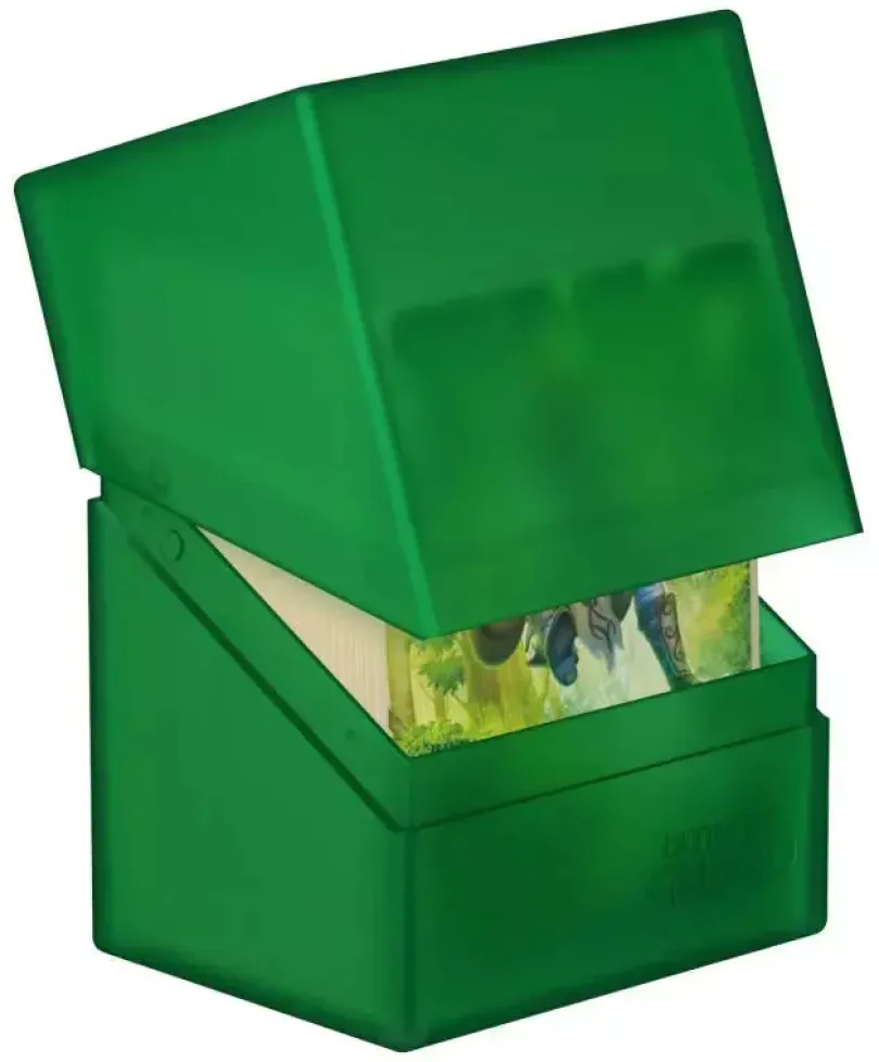 Boulder Deck Case 80 Standard Size Emerald Ultimate Guard